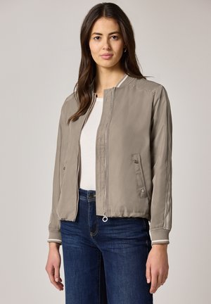 MIT GALLONSTREIFEN - Blouson Bomber - braun