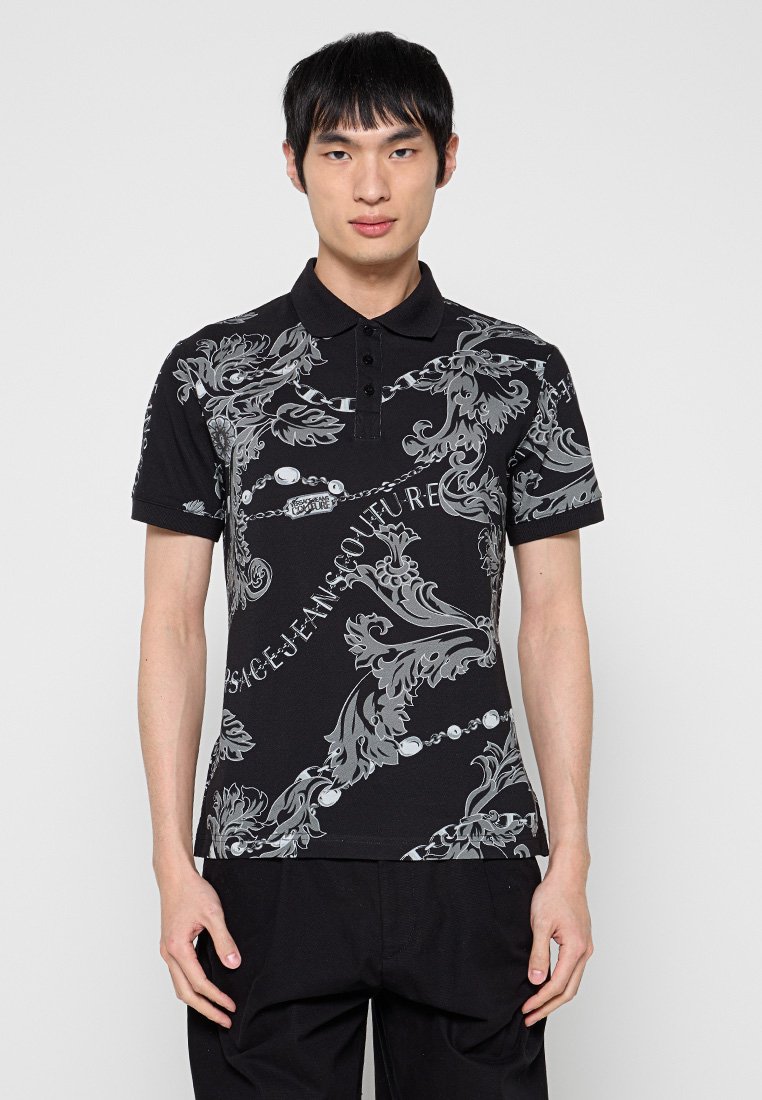 Versace Jeans Couture Poloshirt zwart