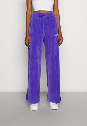 PANT WIDE - Spodnji deli trenirk - lapis/sail