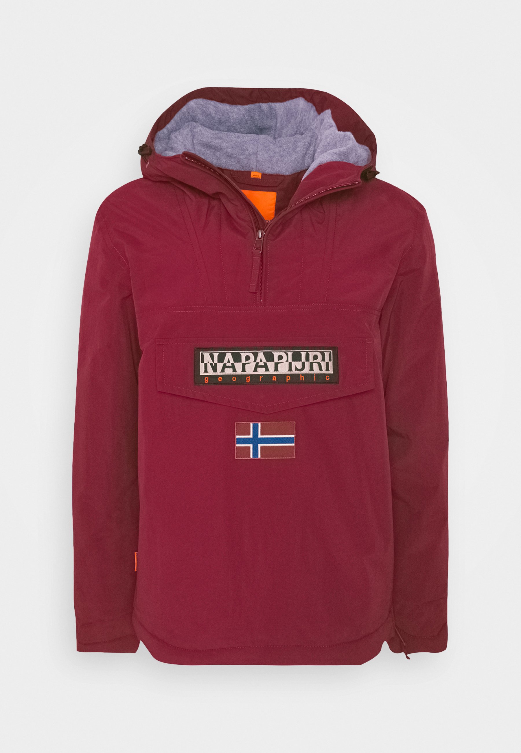 napapijri red rainforest jacket