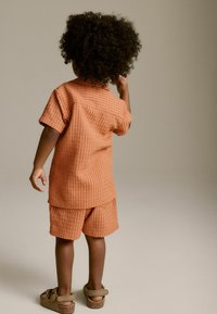 Next SHORT SLEEVE TEXTURED SET - REGULAR - T-shirts print - rust brown