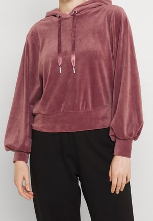 Jersey con capucha - dark brown
