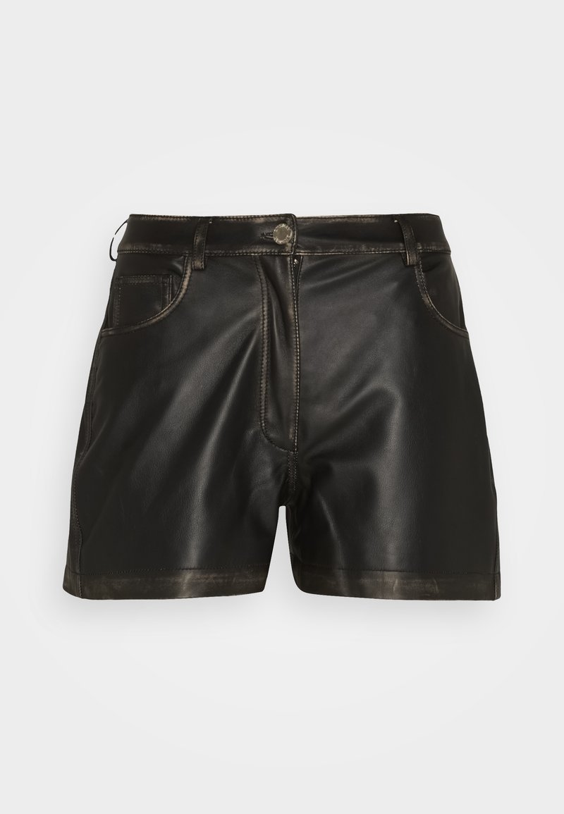 2nd Day ERIE - Leather trousers - black - Zalando.ie