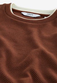 Next MOCK LAYER - Long sleeved top - burgundy red