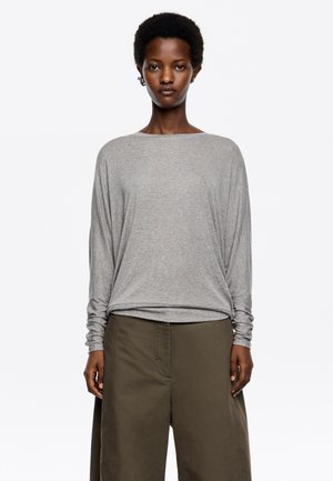 Langarmshirt - gris claro