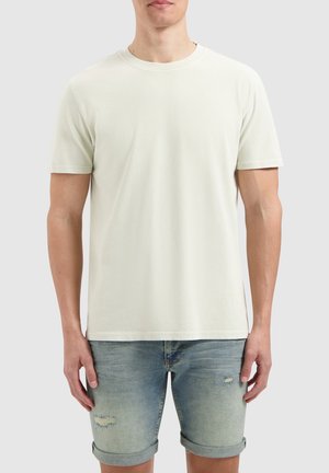 REGULAR FIT CREWNECK  - T-shirt basic - light army