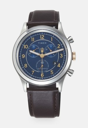 WATERBURY TRADITIONAL UNISEX - Hodinky - blue/brown