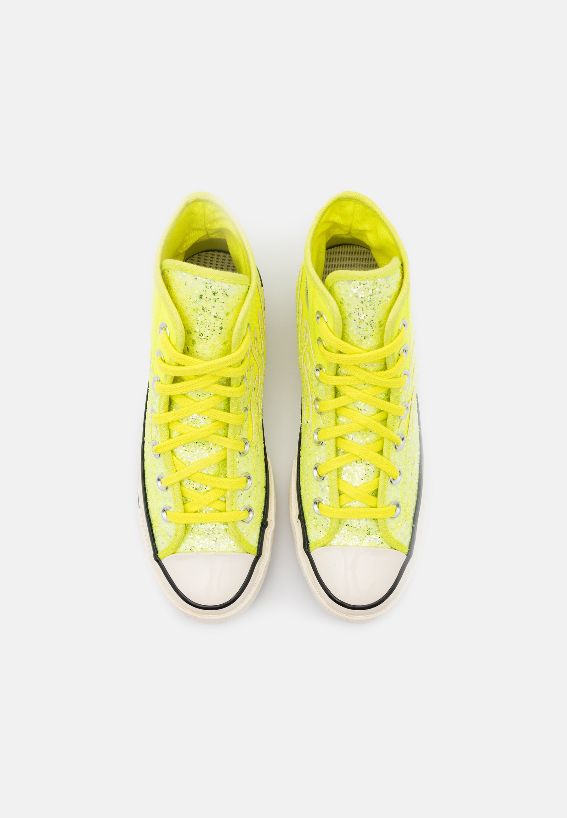 converse jaune fluo
