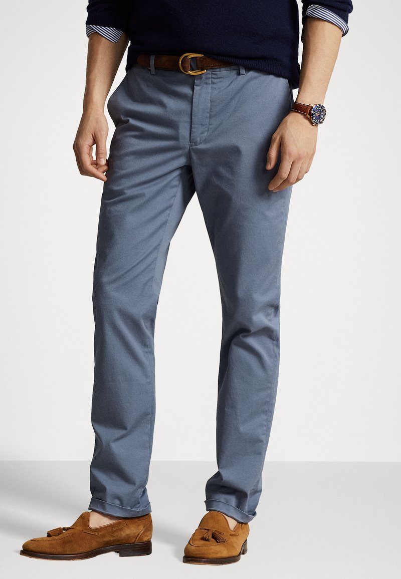 Polo Ralph Lauren - FLAT PANT - Chinos - bay blue, Enlarge