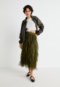 ONLY ONLSKY SKIRT - Jupe trapèze - winter moss