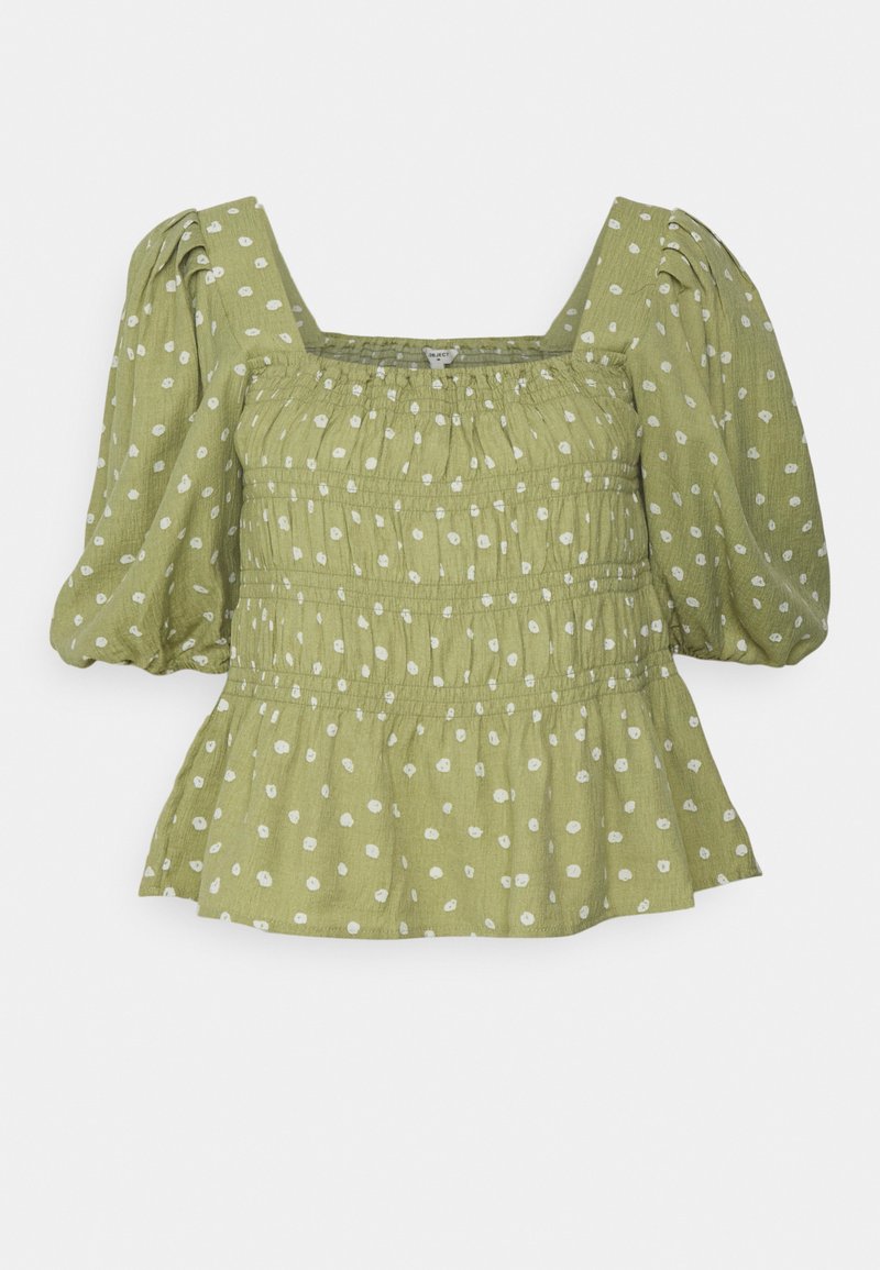 Object Petite Blouse groen