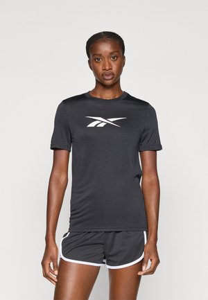 TRAIN LOGO - Apdrukāts T-krekls - black