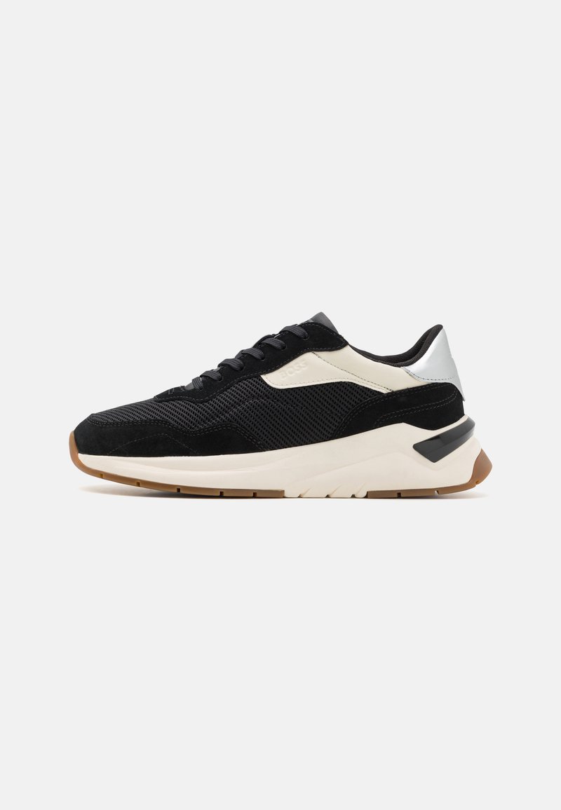 BOSS Skylar_Runn_flsdnybb, Sneakers Donna Ispirate Alla Corsa - Materiale Misto, Fodera In Pelle, Colori Femminili