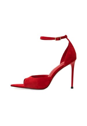 Cesare Gaspari, Højhælede sandaletter / Højhælede sandaler - red