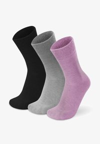 Unausgewählt, pink/grau/schwarz