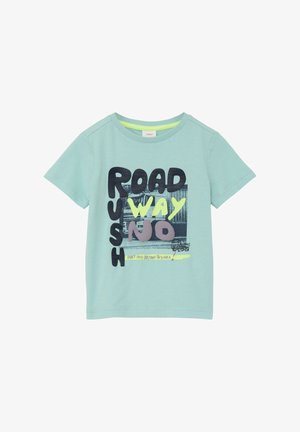 s.Oliver, T-Shirt print - ozeangrün