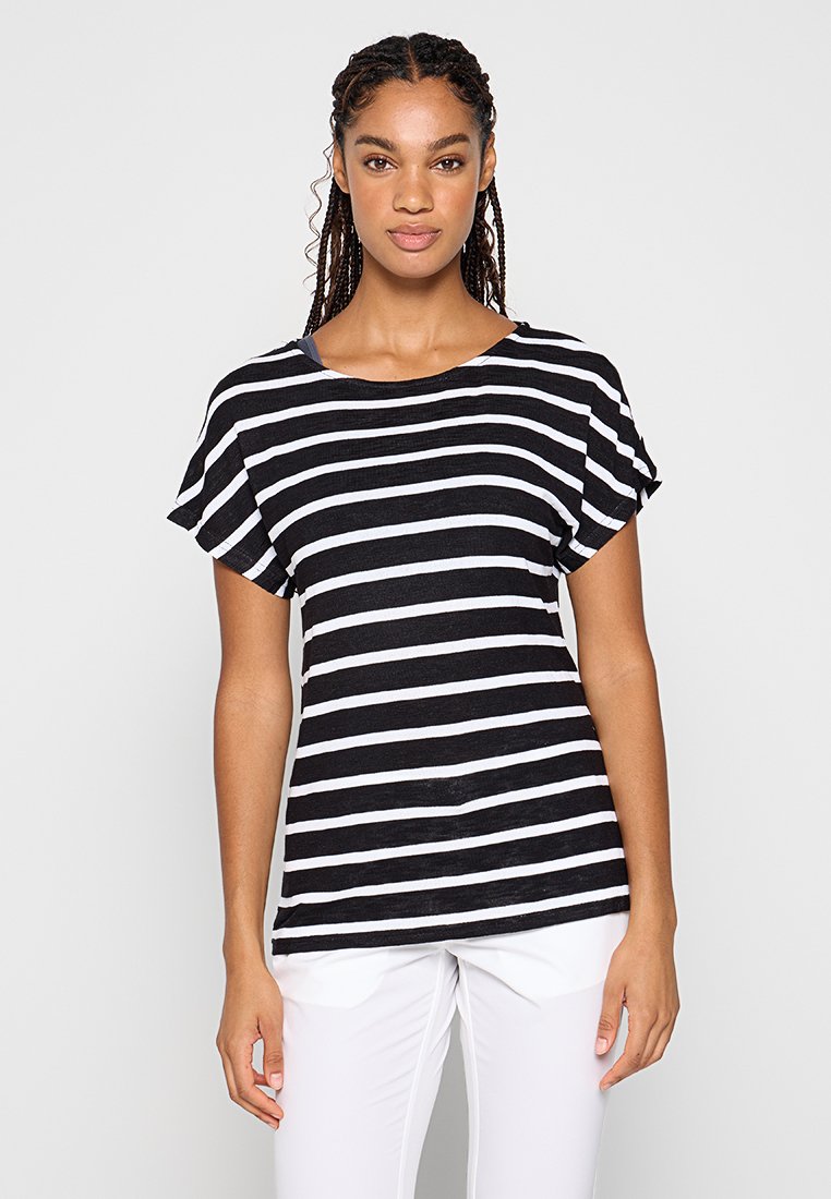 LUHTA T-shirt print zwart