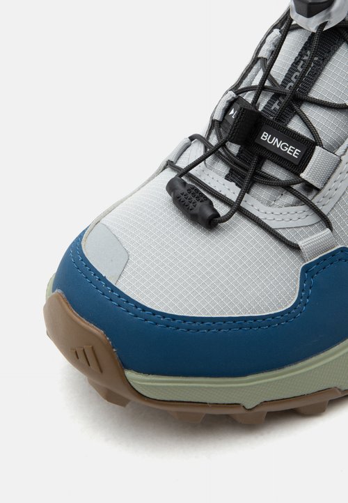 adidas AX4R MID UNISEX - Hiking shoes - grey two/reflective silver-coloured/glow blue — foto 6