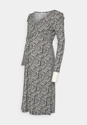 Vestido de malha - black