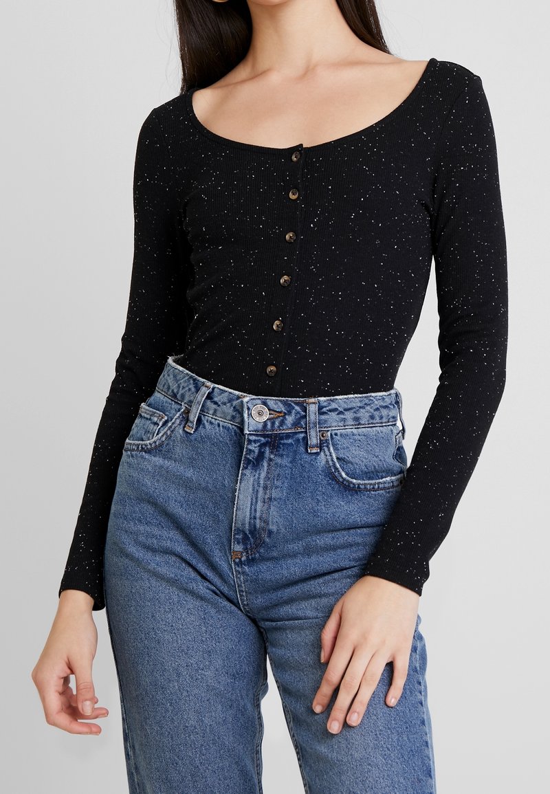 Monki Gilet - black/noir - (Seconde main) - ZALANDO.FR