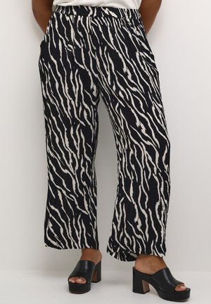 KCDALA AMI  - Pantalones - black   antique zebra print