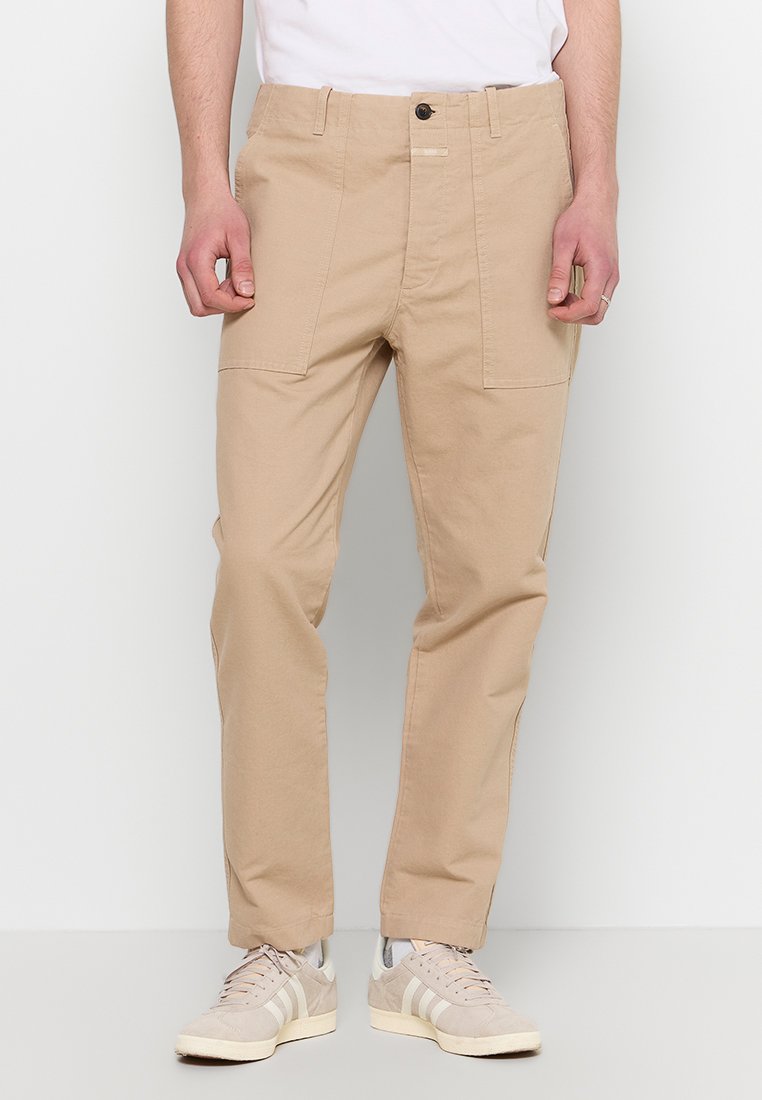 closed Broek beige