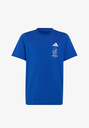 adidas Performance, J MINECRAFT TEE UNISEX - Triko s potiskem - team royal blue