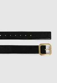 EDNA EDGED-BUCKLE - Pas - black