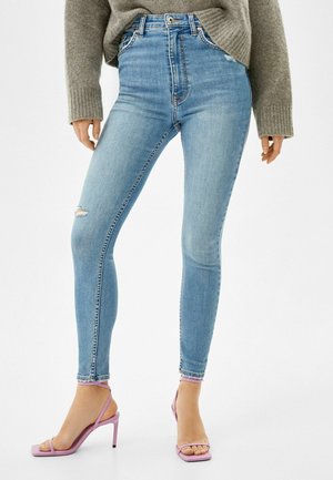 Jeans Skinny Fit - light-blue denim
