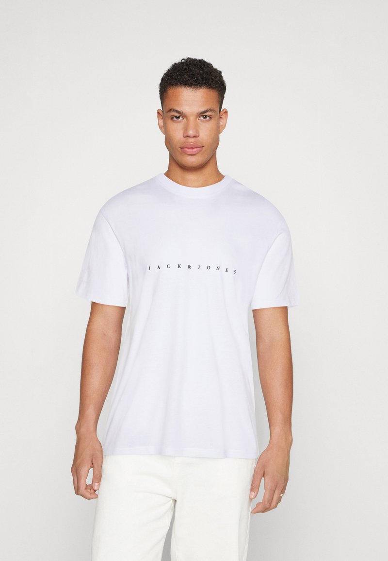 Jeans Jack Jones Jack Jones T-Shirt Basic V-Neck In Weiu00df