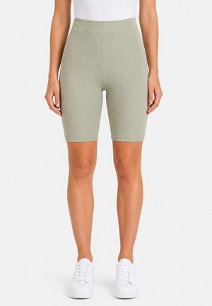 Sublevel, UNIFARBENE SHORTS 2ER-SET ELASTISCHER BUND KÖRPERBETONT - Shorts - schwarz-grün