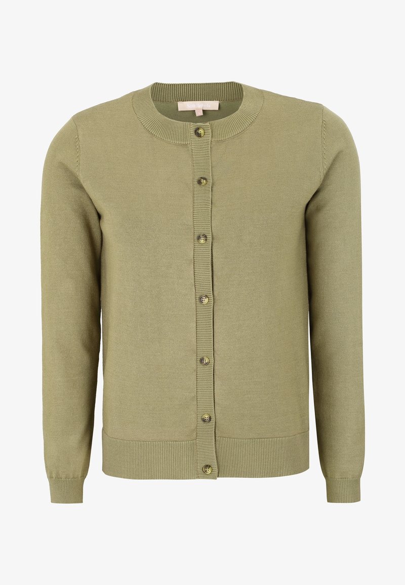 Soft Rebels Strickjacke - mottled dark green