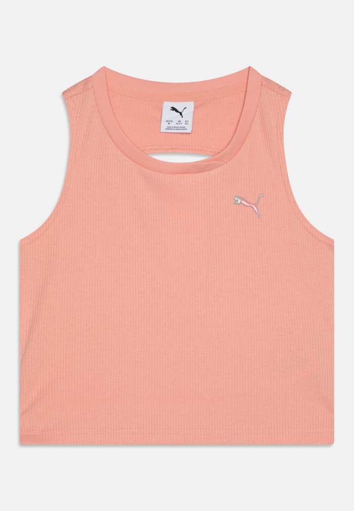 PUMA VIBE RIBBED TANK UNISEX - Top - pink fruit