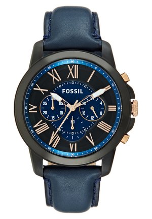Chronograph watch - blau