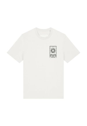 watapparel TAROT THE SUN UNISEX - T-shirt imprimé - off white