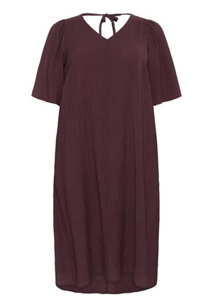 Kaffe Curve Freizeitkleid - fudge