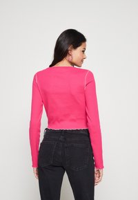 Tommy Jeans - Topper langermet - jewel pink - 2