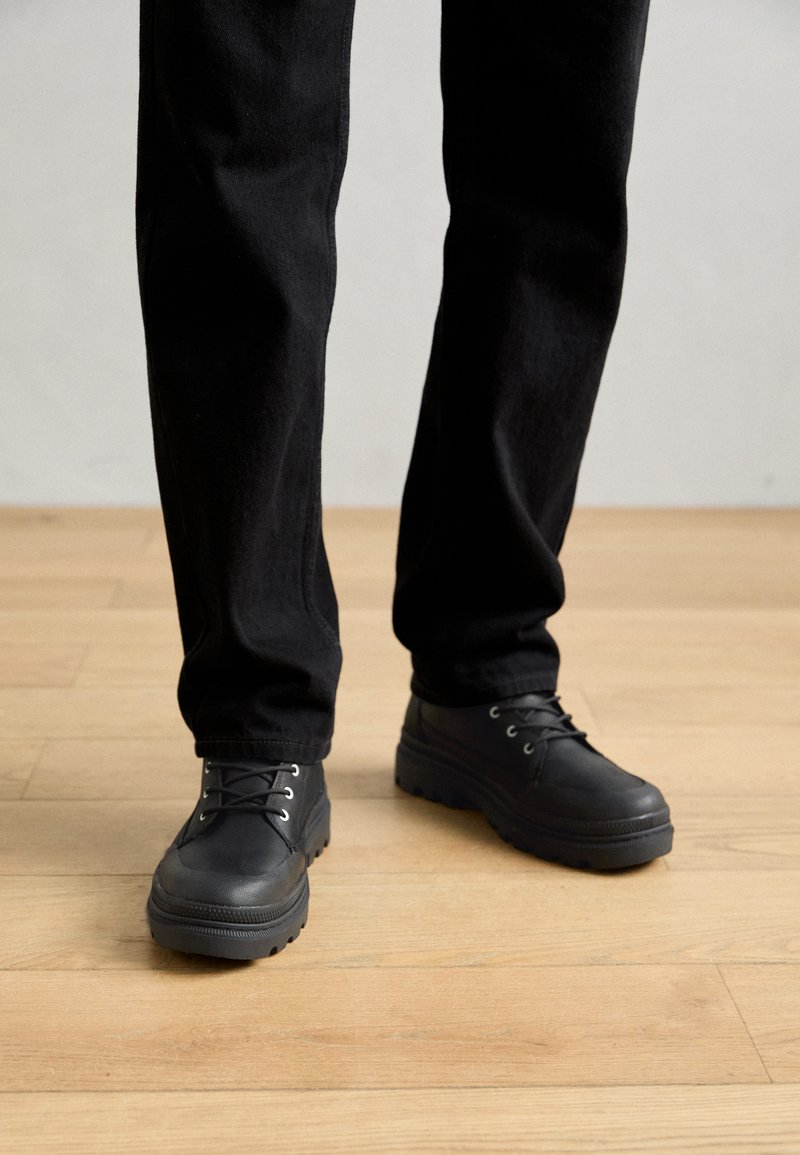 Palladium Troopercuff Bruine Nubuck Heren Veterboots Bruin