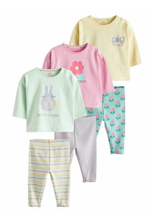 6 PIECE SET STANDARD - Leggings - Byxor - pastel character