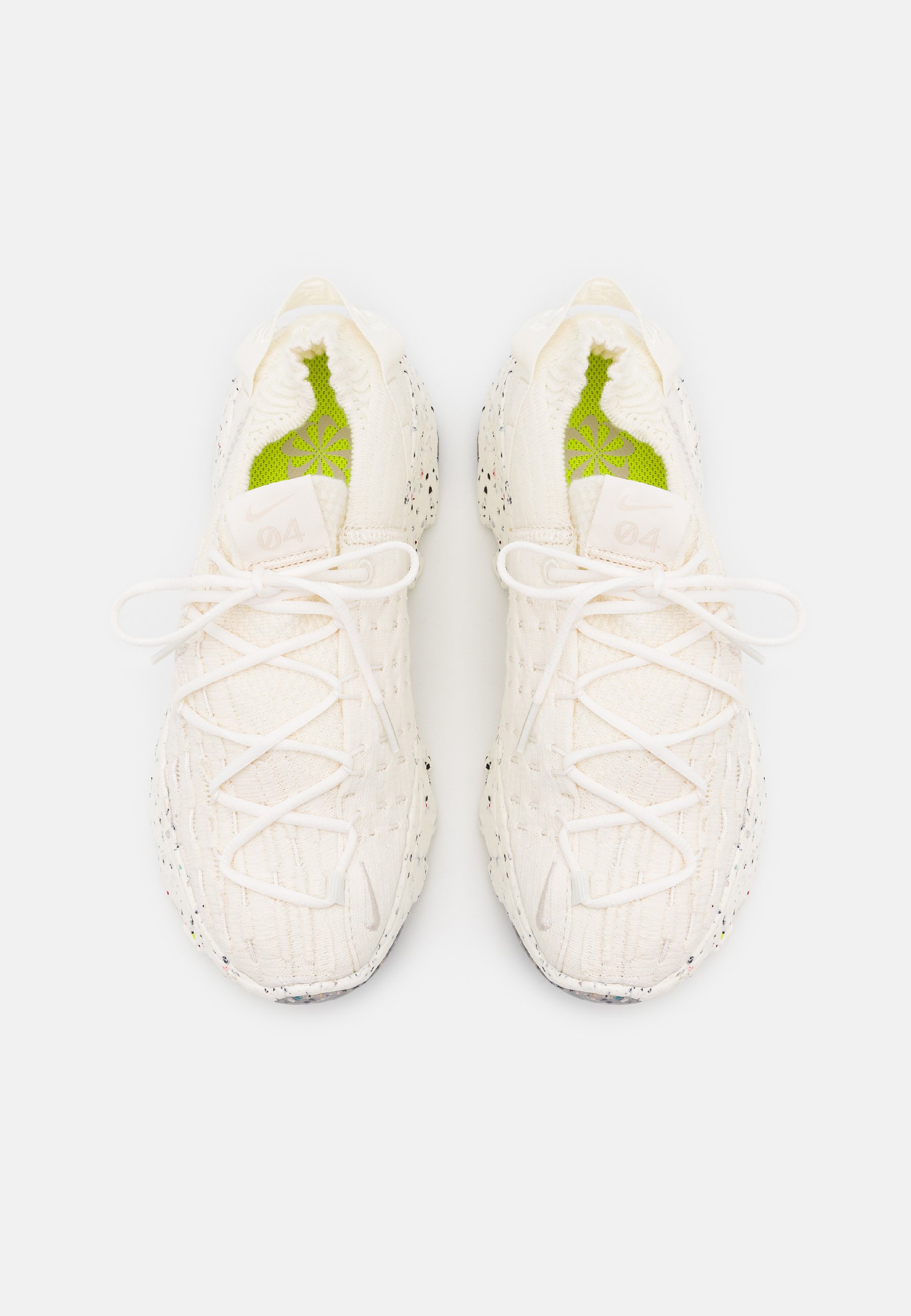 Nike Sportswear SPACE HIPPIE - Sneakers laag - sail/light orewood  brown/sail/crème - Zalando.nl