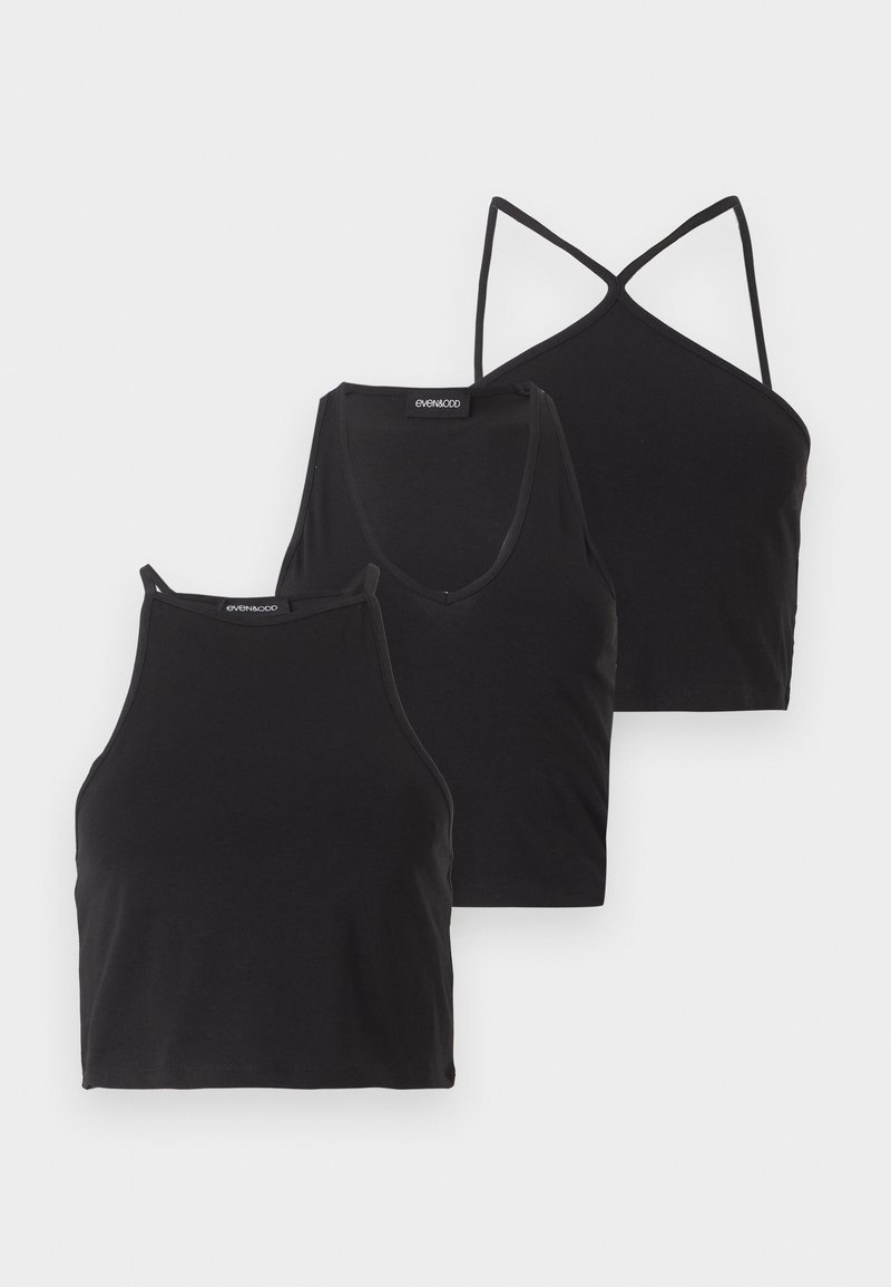 Even&Odd 3 PACK - Linne - black/svart - Zalando.se
