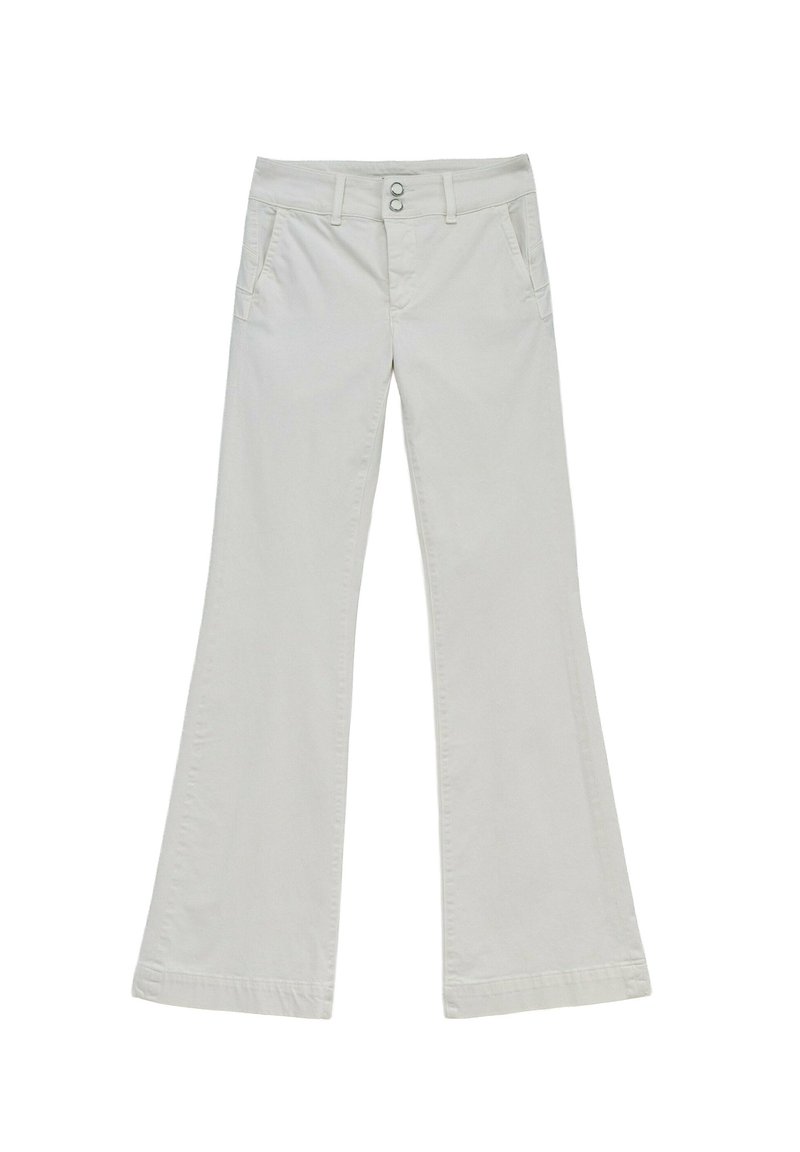 Jean Salsa Femme Taille W27 L30 Beige Skinny Slim - Neuf Avec Étiquettes