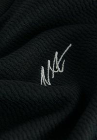 Next REGULAR FIT - SHORT SLEEVE TEXTURED  - T-shirts basic - black