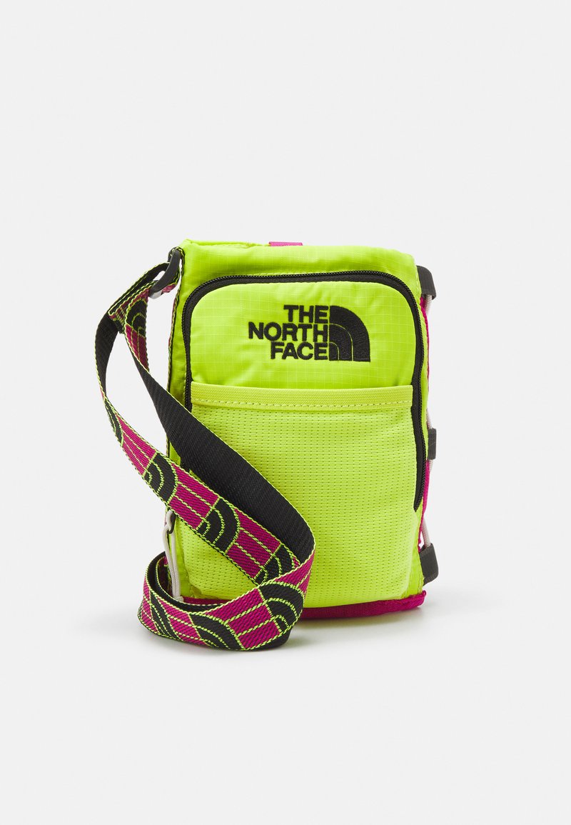 The North Face - BOREALIS WATER BOTTLE HOLDER UNISEX - Keresztpántos táska - fizz lime-pink primrose-white dune, Nagyítás