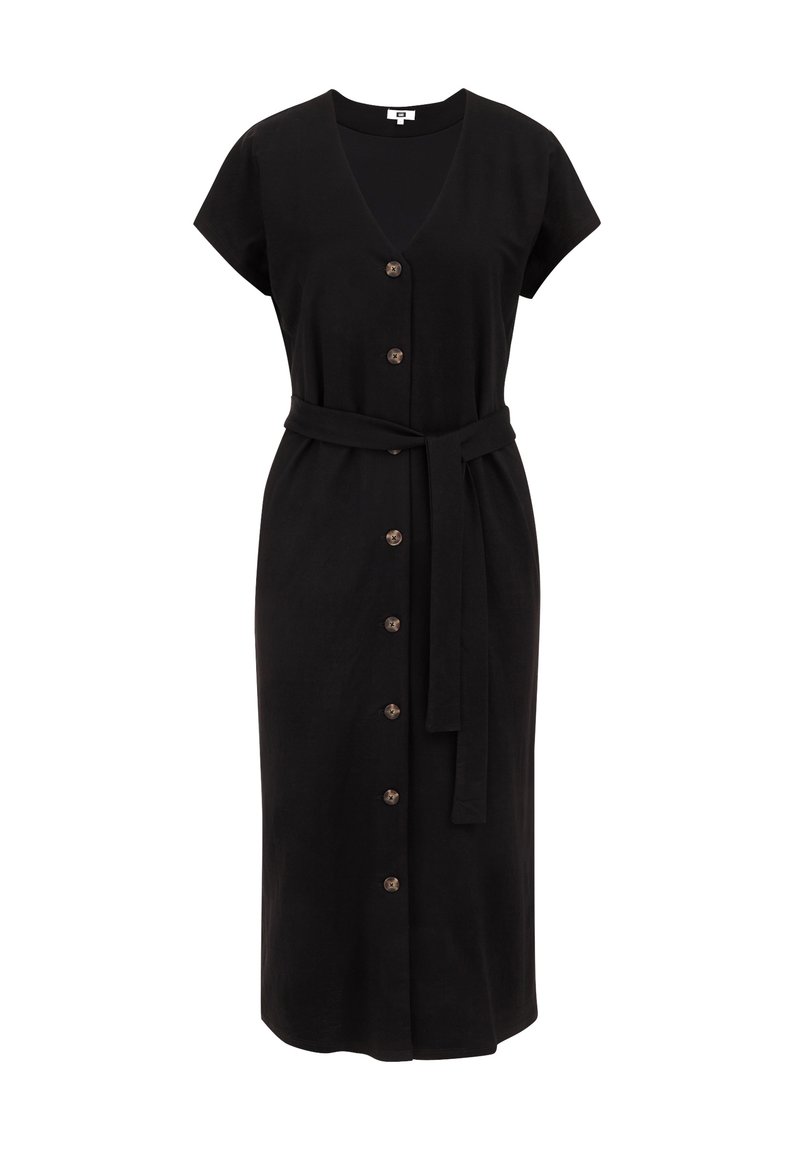 WE Fashion Blousejurk zwart WE Fashion Blousejurk zwart