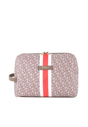 VINTAGE SIGNATURE STRIPE - Neceser - coral