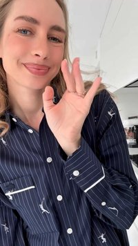 Lacoste Πουκαμίσα με κουμπιά - navy blue/white