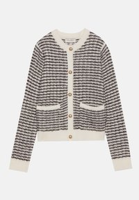 Cardigan - black/off-white