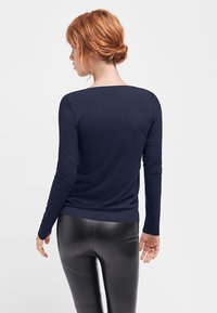 Wolford AURORA PURE  - Langarmshirt - navy opal