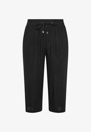 Yours Clothing, CROPPED - Housut - black